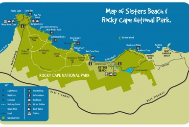 Map-Sisters-Beach-Rocky-Cape-NP